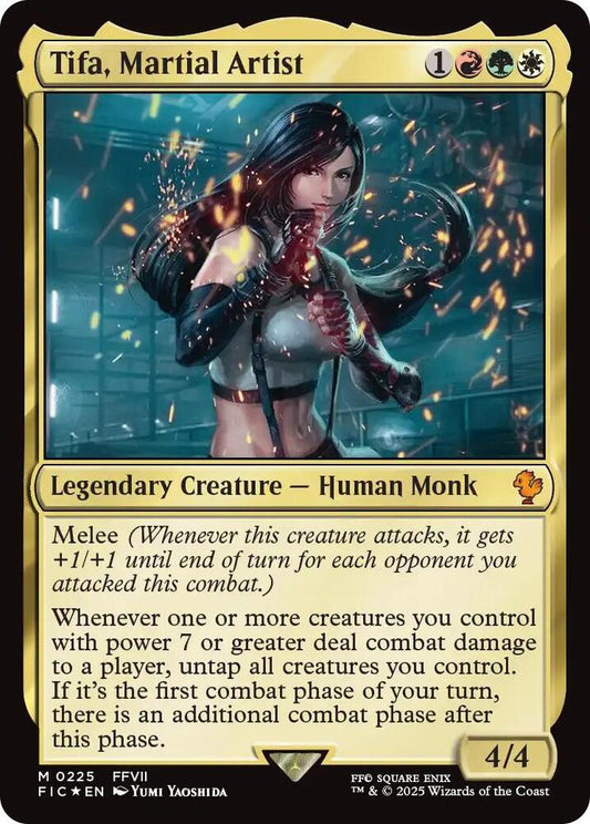 Tifa, Martial Artist (Surge Foil) [Commander: FINAL FANTASY] 225
