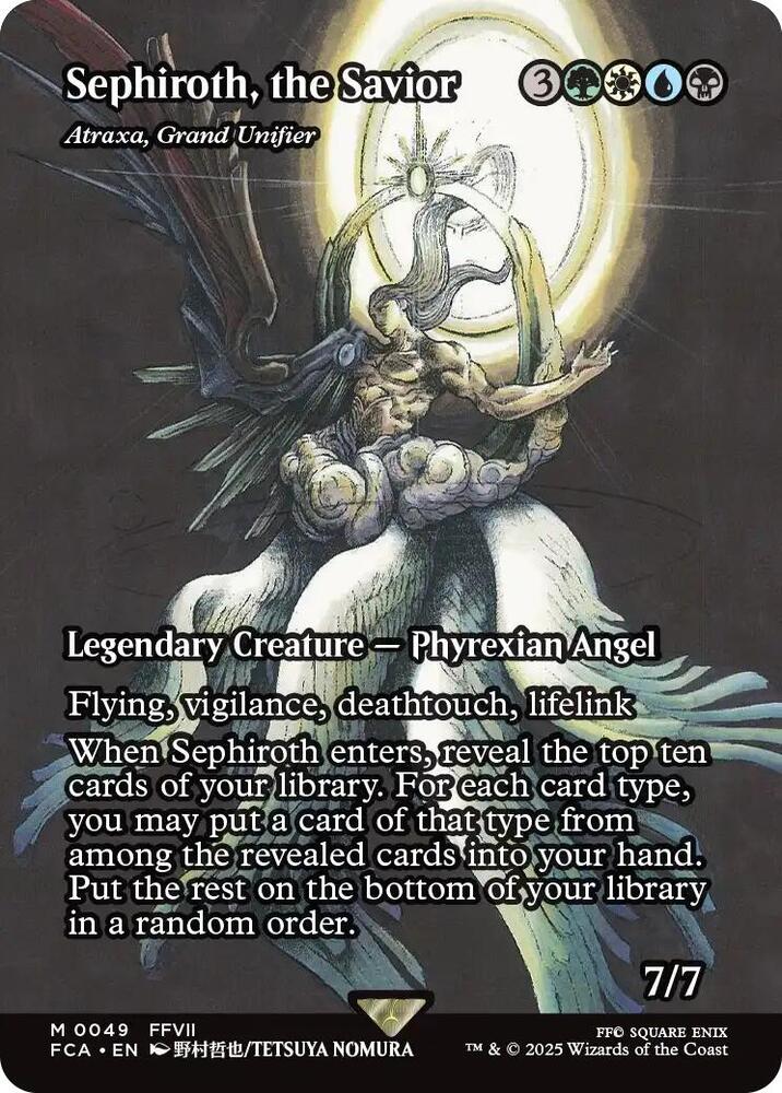 Sephiroth, the Savior - Atraxa, Grand Unifier (Showcase) [FINAL FANTASY: Through the Ages] 49