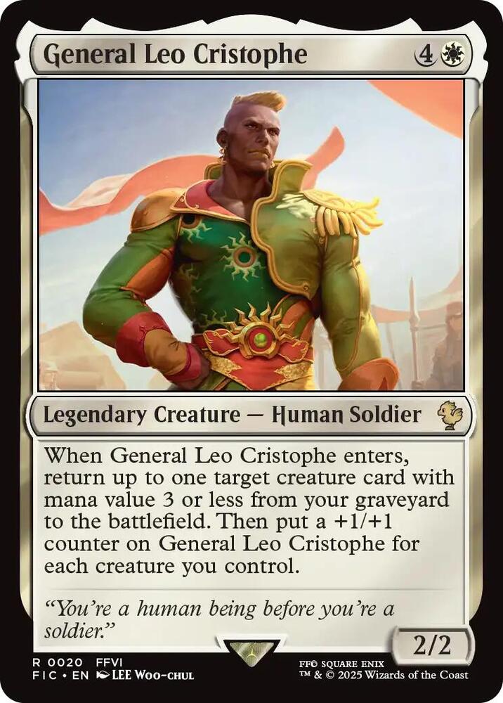 General Leo Cristophe [Commander: FINAL FANTASY] 20