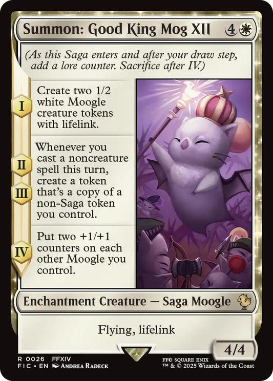 Summon: Good King Mog XII [Commander: FINAL FANTASY] 26