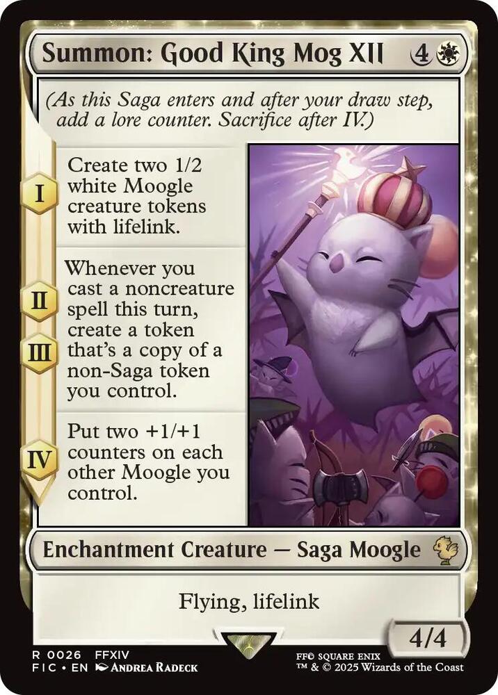 Summon: Good King Mog XII [Commander: FINAL FANTASY] 26