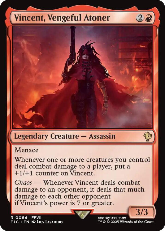 Vincent, Vengeful Atoner [Commander: FINAL FANTASY] 64