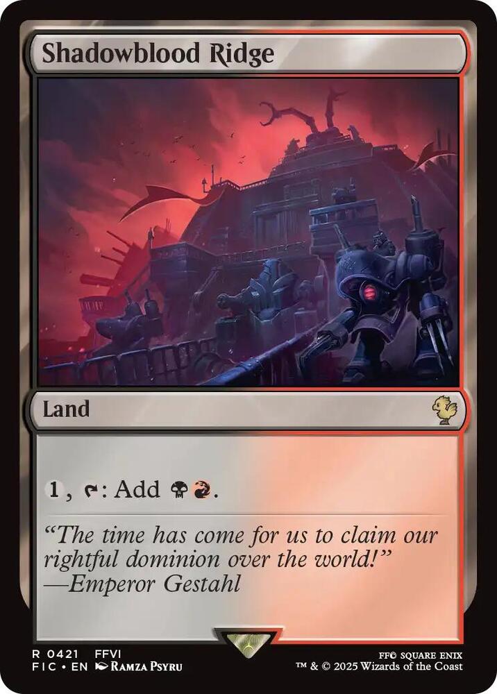 Shadowblood Ridge [Commander: FINAL FANTASY] 421