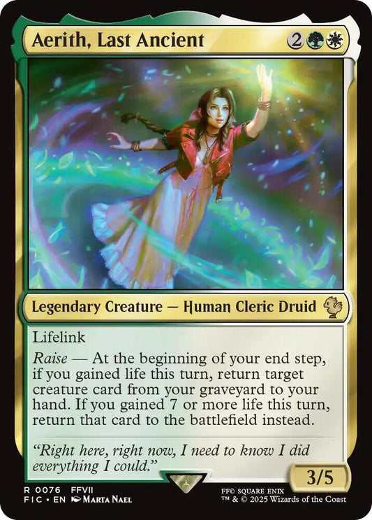 Aerith, Last Ancient [Commander: FINAL FANTASY] 76