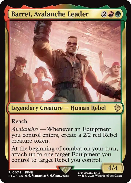 Barret, Avalanche Leader [Commander: FINAL FANTASY] 79