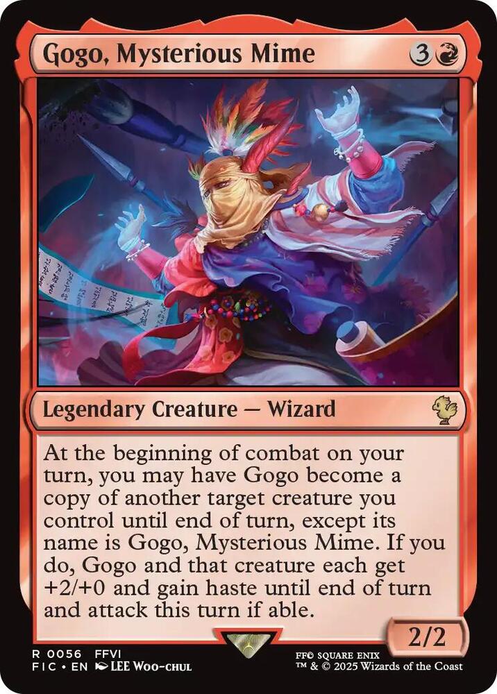 Gogo, Mysterious Mime [Commander: FINAL FANTASY] 56