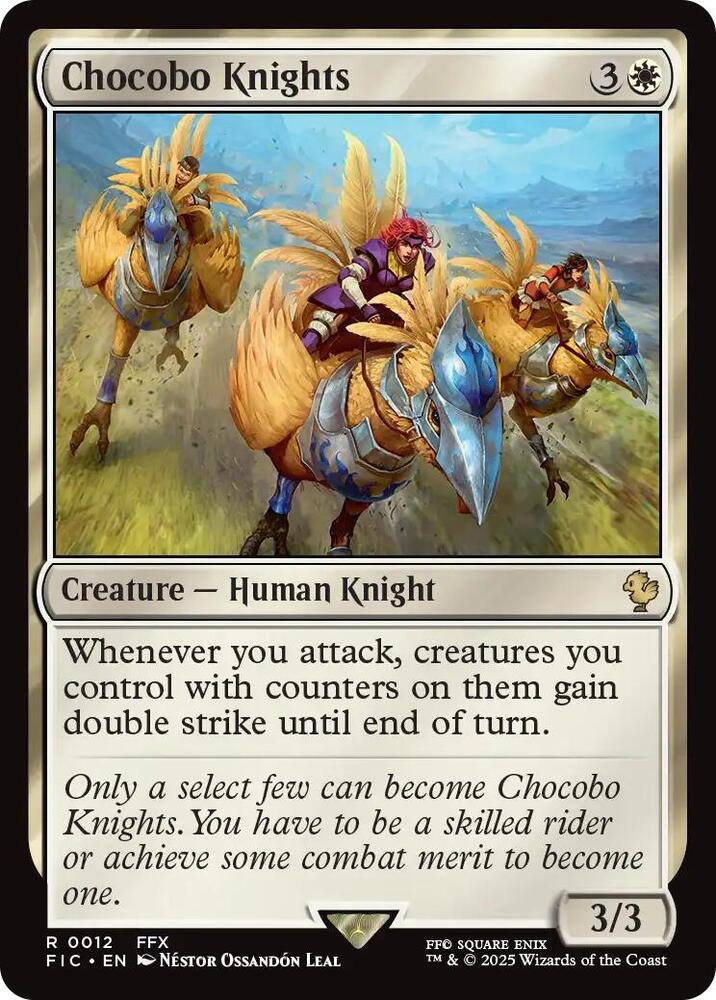 Chocobo Knights [Commander: FINAL FANTASY] 12
