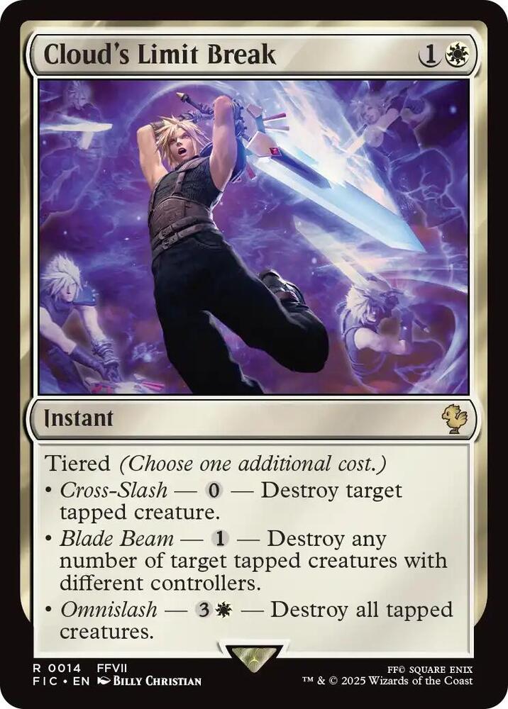 Cloud's Limit Break [Commander: FINAL FANTASY] 14