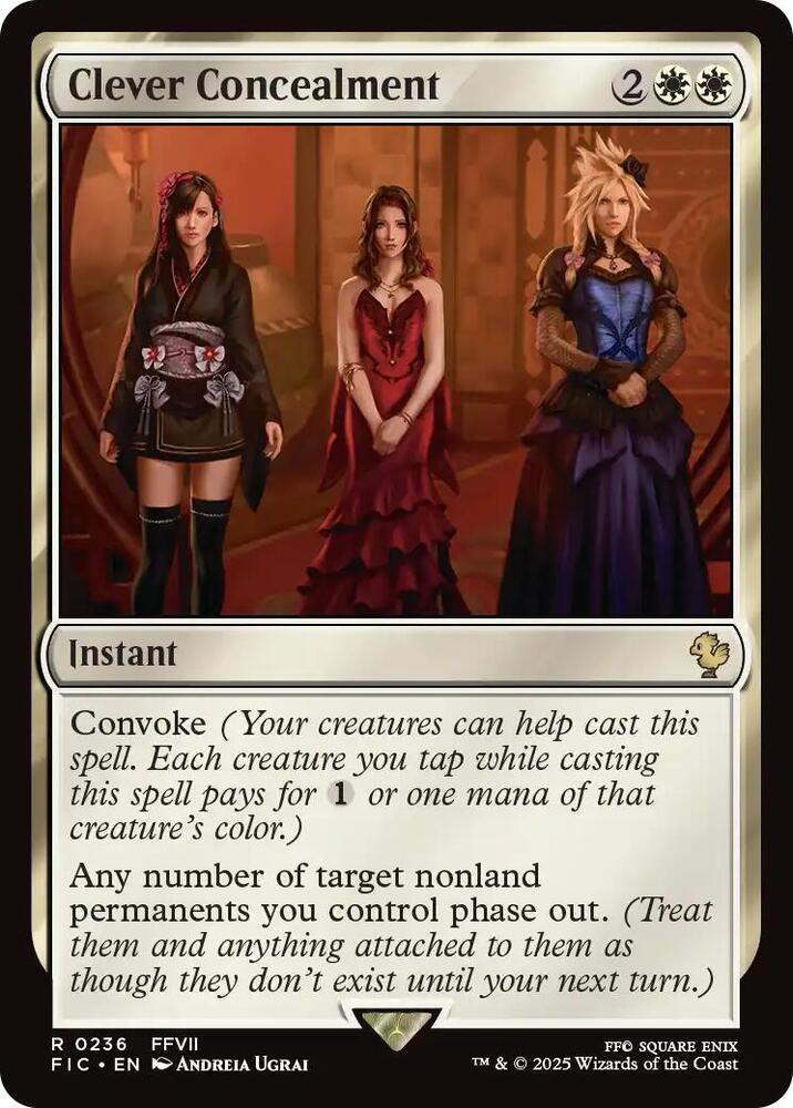 Clever Concealment [Commander: FINAL FANTASY] 236