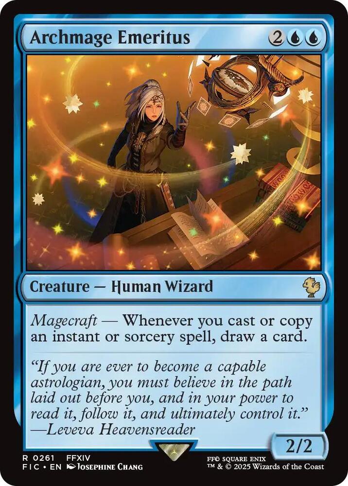 Archmage Emeritus [Commander: FINAL FANTASY] 261