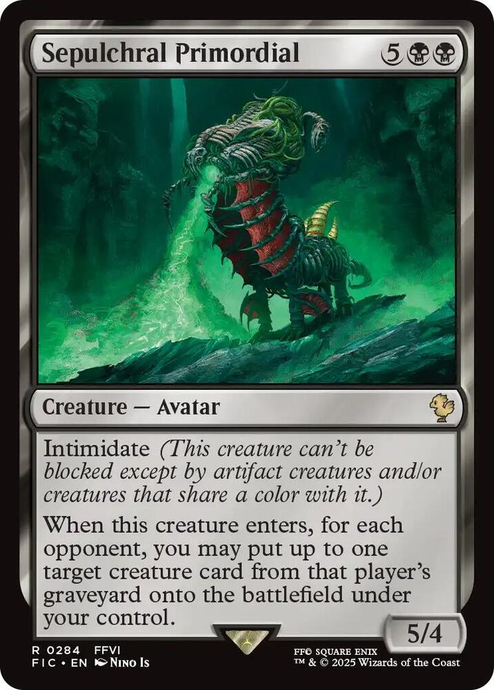 Sepulchral Primordial [Commander: FINAL FANTASY] 284