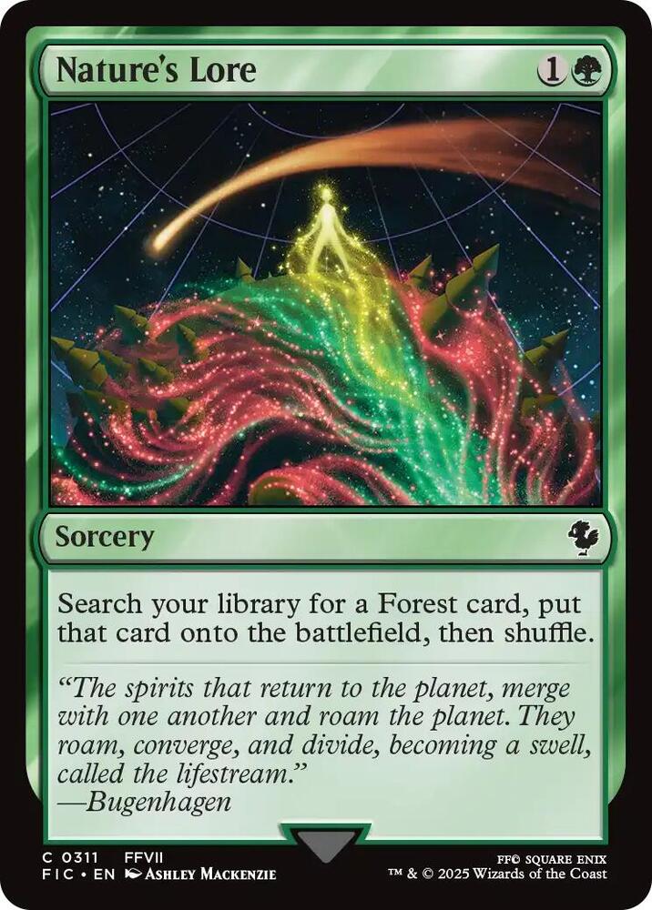 Nature's Lore [Commander: FINAL FANTASY] 311