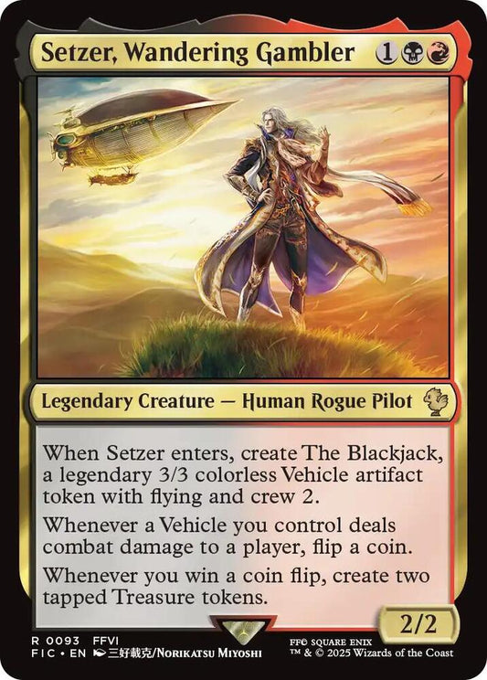 Setzer, Wandering Gambler [Commander: FINAL FANTASY] 93