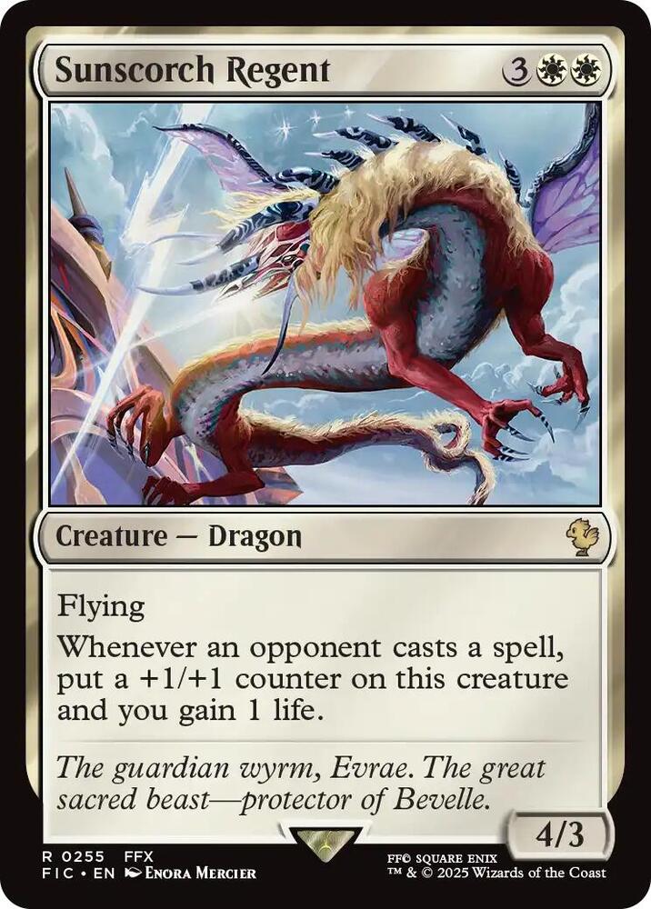 Sunscorch Regent [Commander: FINAL FANTASY] 255