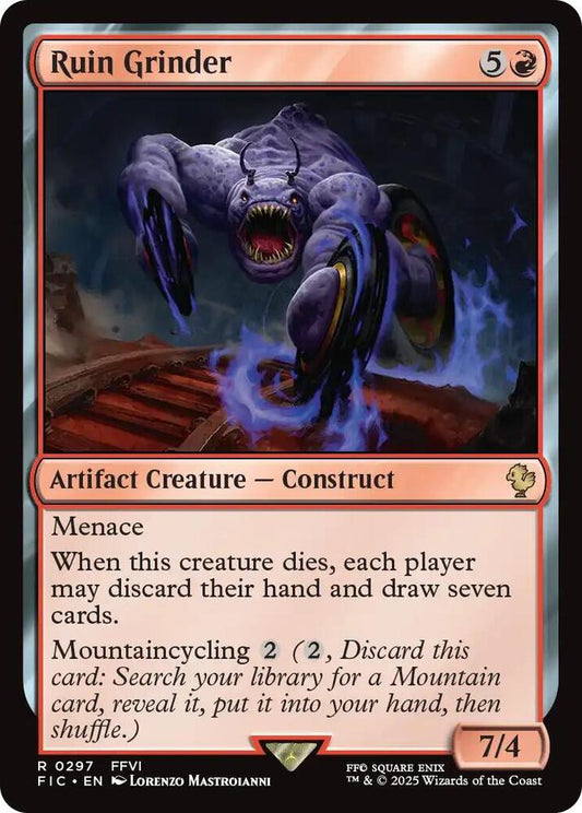 Ruin Grinder [Commander: FINAL FANTASY] 297