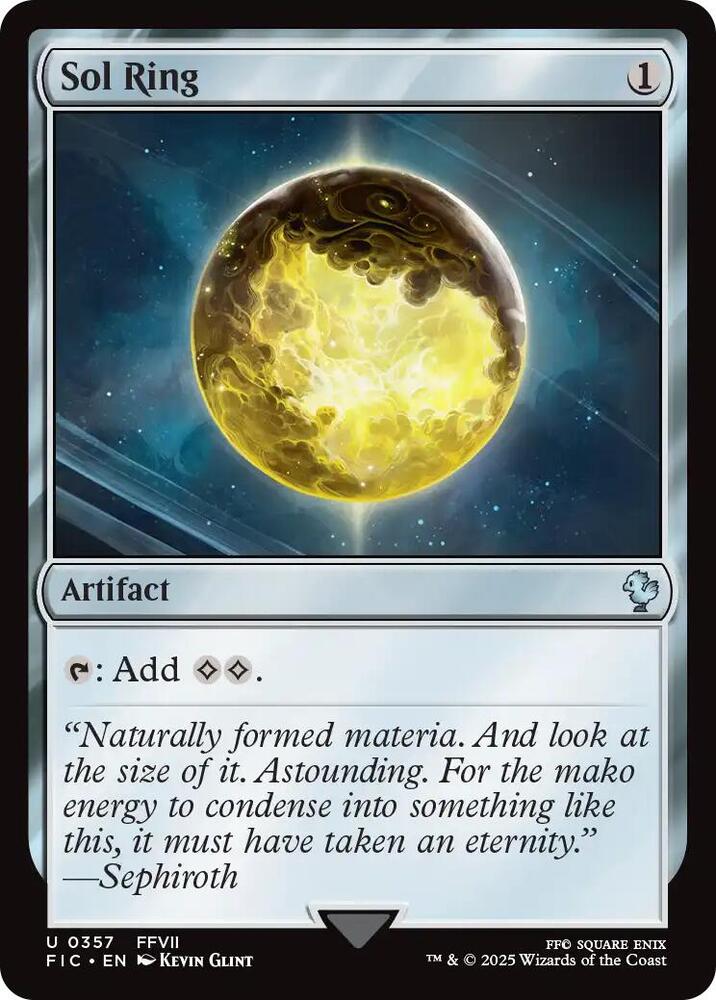 Sol Ring (0357) [Commander: FINAL FANTASY] 357