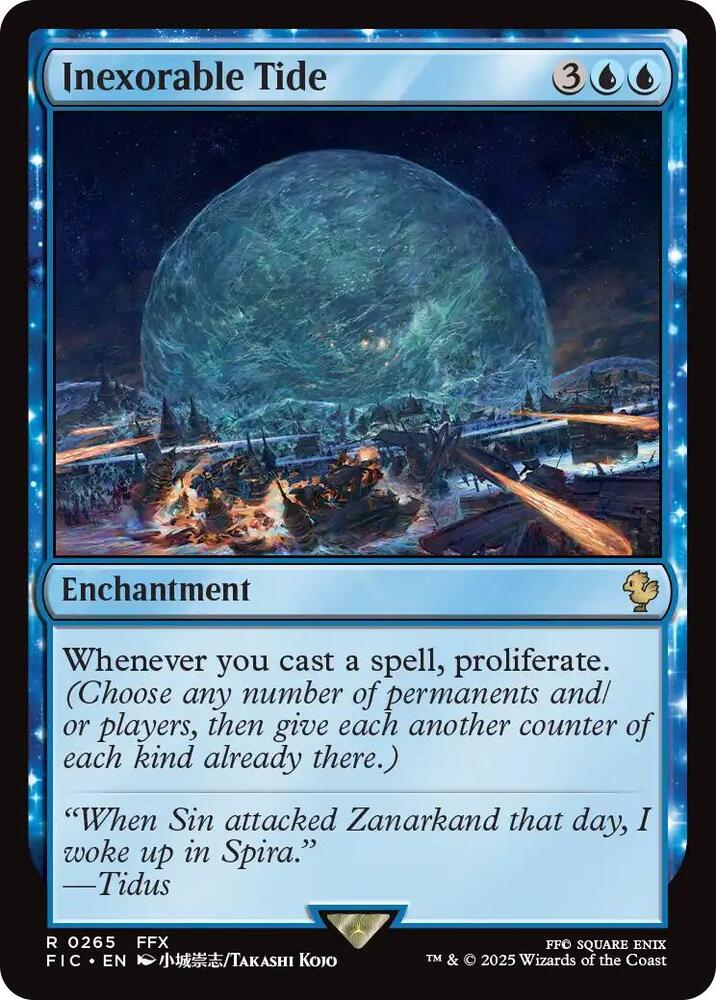 Inexorable Tide [Commander: FINAL FANTASY] 265