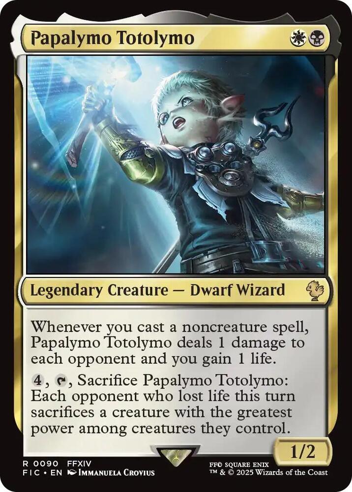 Papalymo Totolymo [Commander: FINAL FANTASY] 90