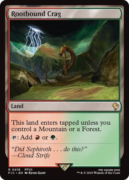Rootbound Crag [Commander: FINAL FANTASY] 416