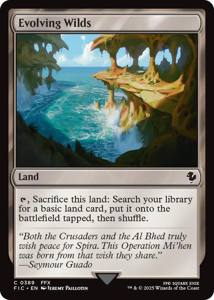 Evolving Wilds [Commander: FINAL FANTASY] 389