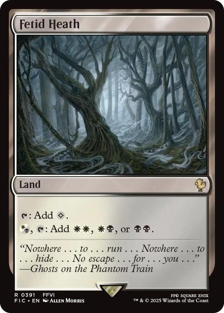 Fetid Heath [Commander: FINAL FANTASY] 391