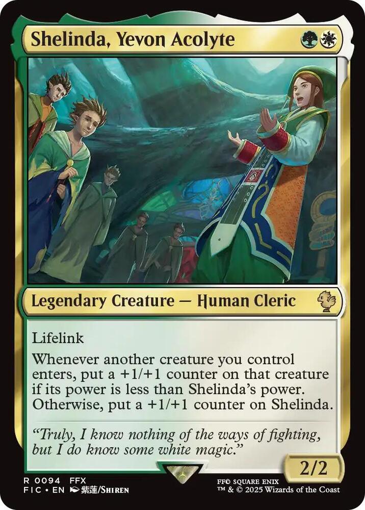 Shelinda, Yevon Acolyte [Commander: FINAL FANTASY] 94