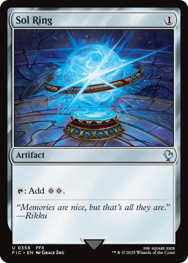 Sol Ring (0358) [Commander: FINAL FANTASY] 358