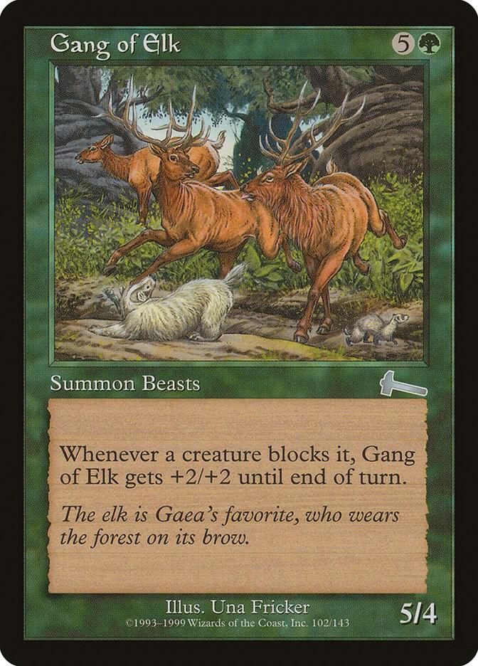 Gang of Elk [Urza's Legacy] 102