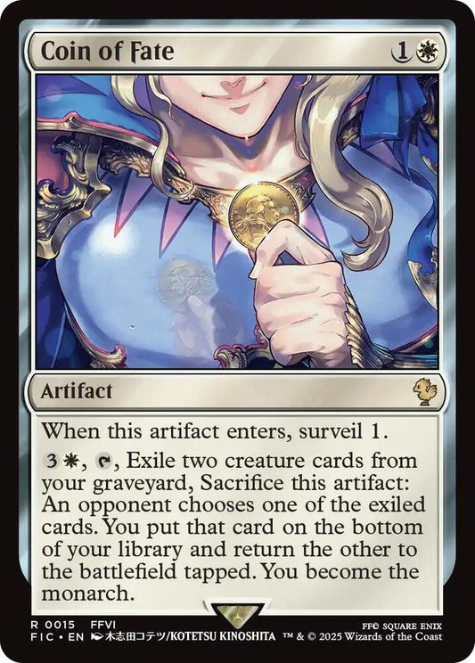 Coin of Fate [Commander: FINAL FANTASY] 15
