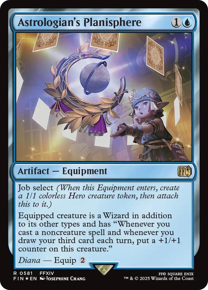 Astrologian's Planisphere (Surge Foil) [FINAL FANTASY] 581