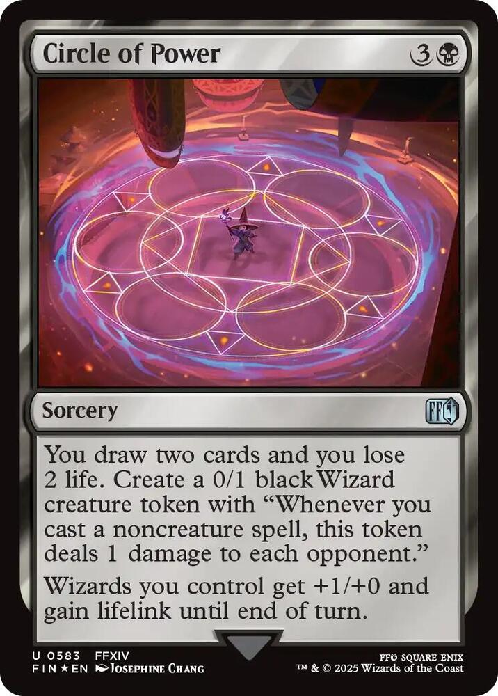 Circle of Power (Surge Foil) [FINAL FANTASY] 583