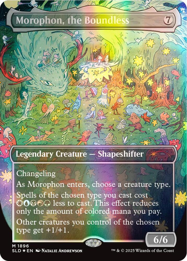 Morophon, the Boundless (Double Rainbow Foil) [Secret Lair Drop Series] 1896