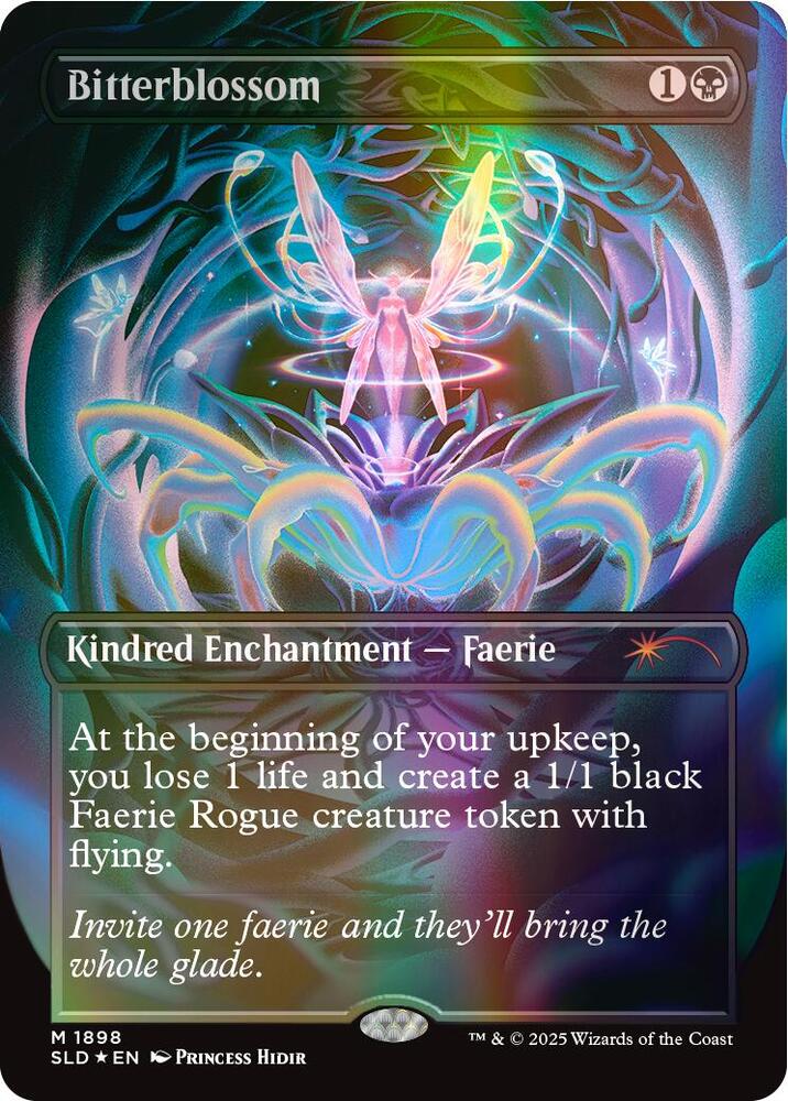 Bitterblossom (Double Rainbow Foil) [Secret Lair Drop Series] 1898