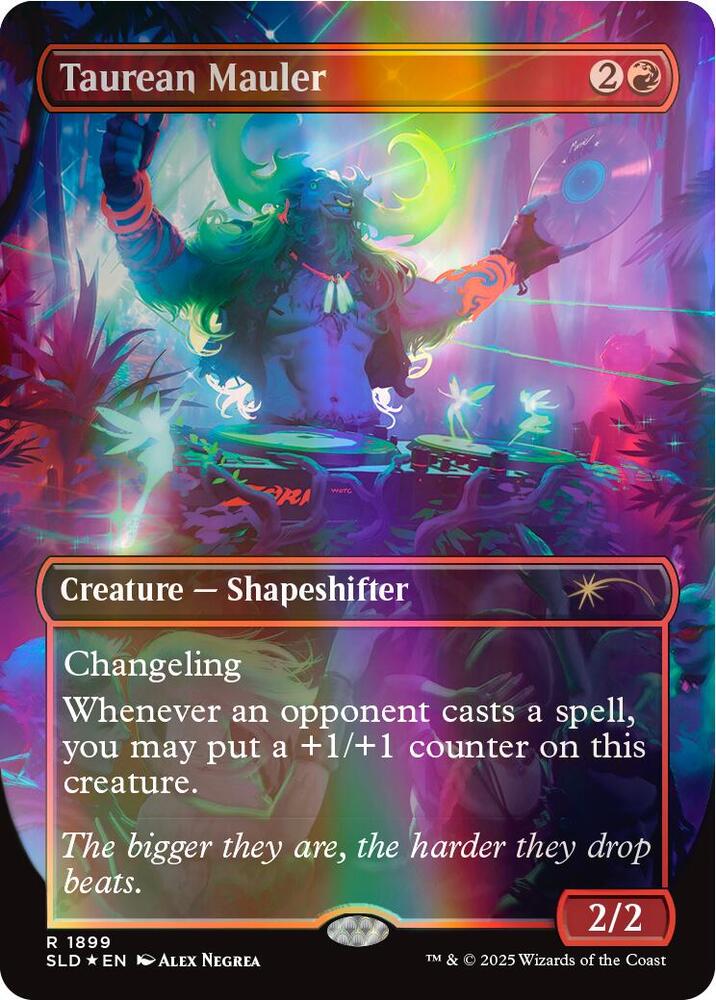 Taurean Mauler (Double Rainbow Foil) [Secret Lair Drop Series] 1899