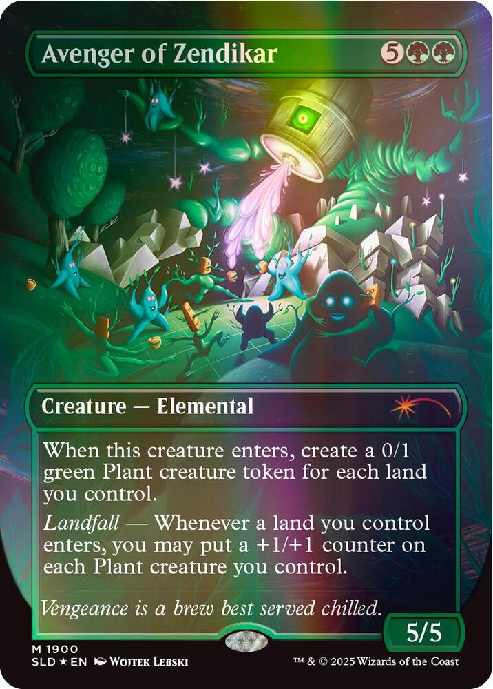 Avenger of Zendikar (Double Rainbow Foil) [Secret Lair Drop Series] 1900