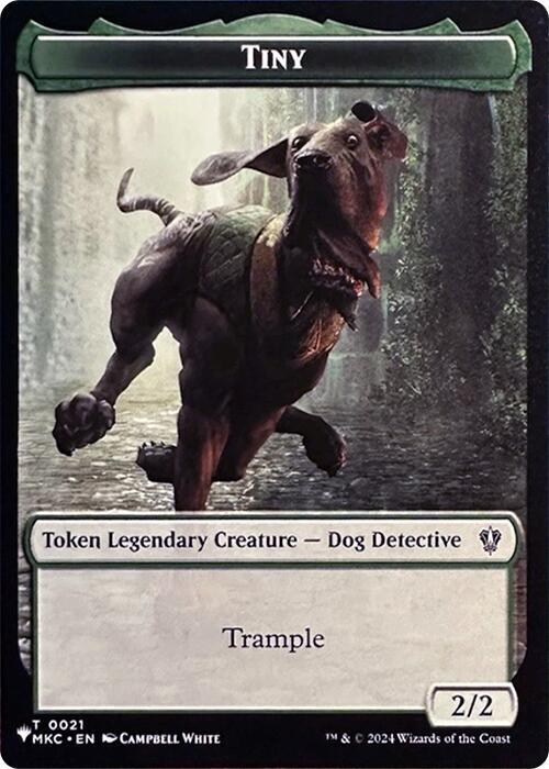 Tiny // City's Blessing Double-Sided Token [The List Reprints] 21 // 17