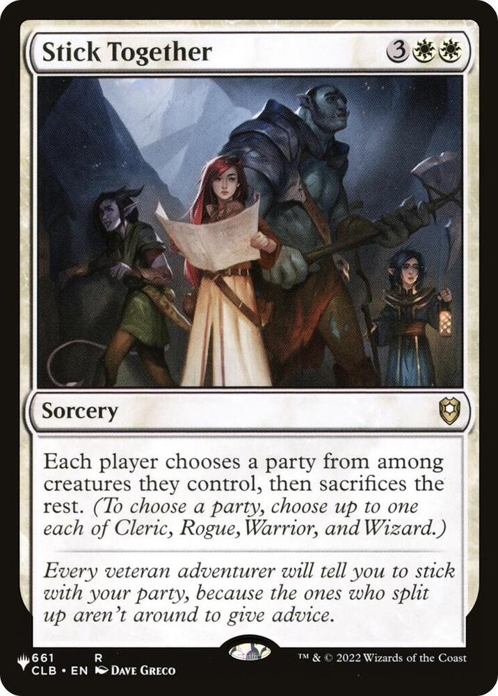 Stick Together [The List Reprints] 661