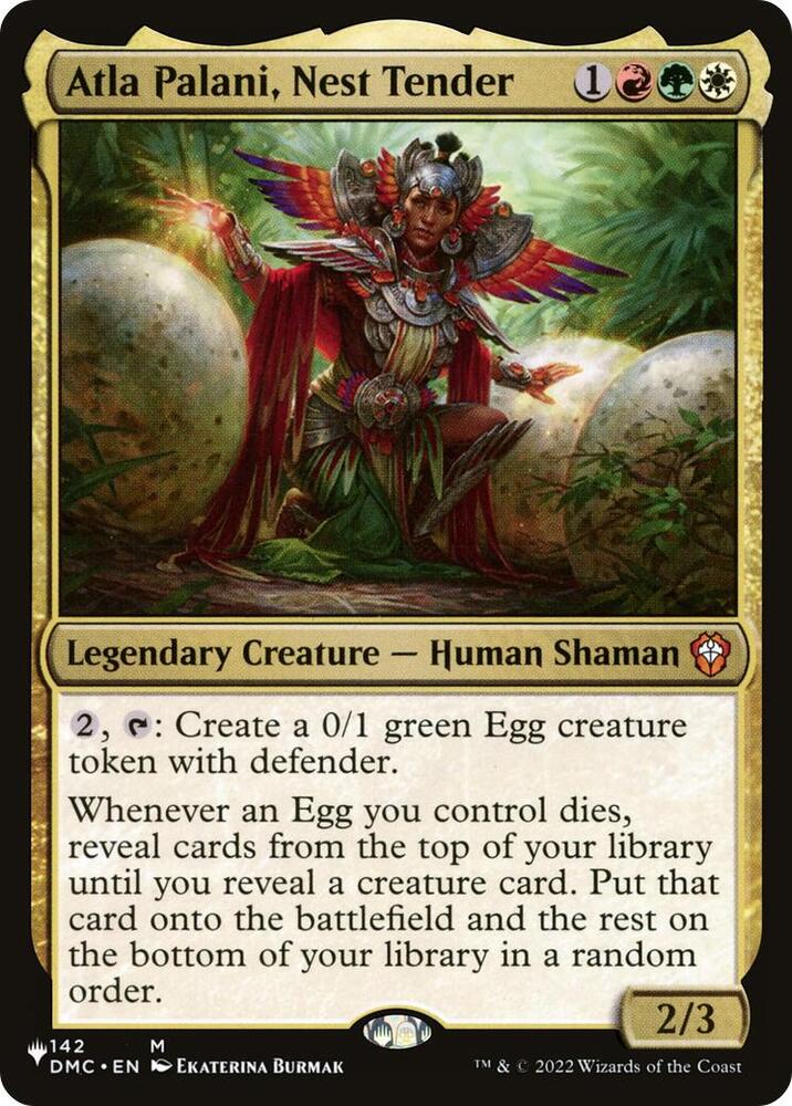 Atla Palani, Nest Tender [The List Reprints] 142