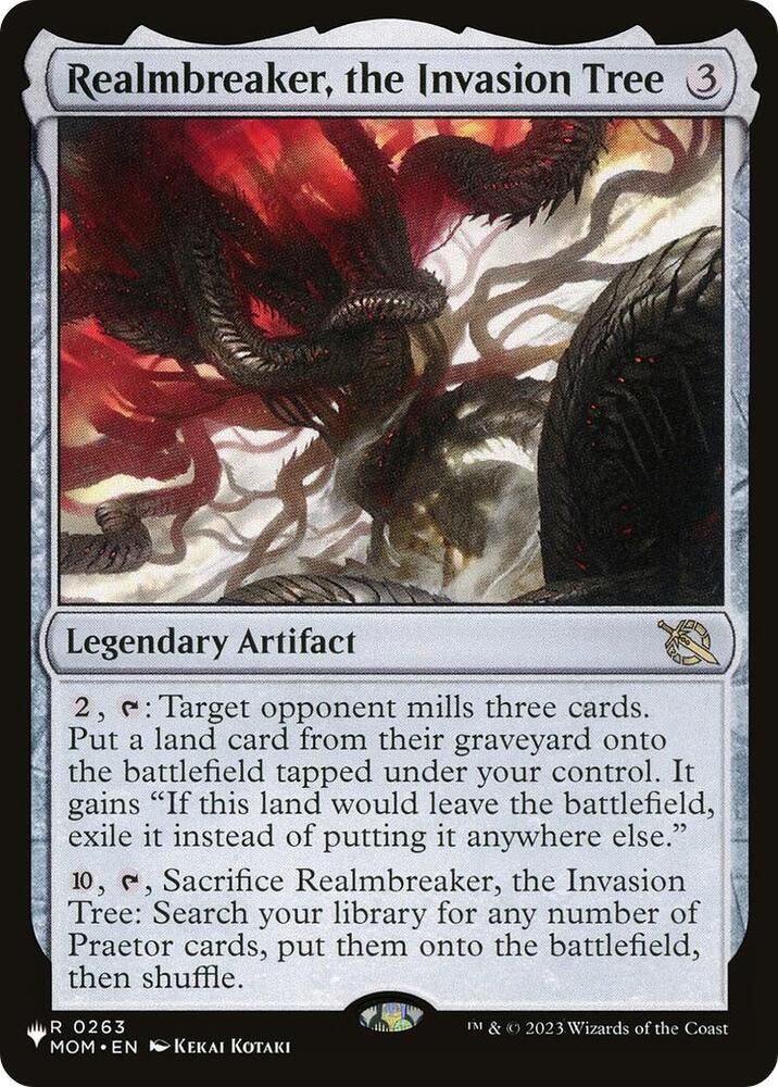 Realmbreaker, the Invasion Tree [The List Reprints] 263