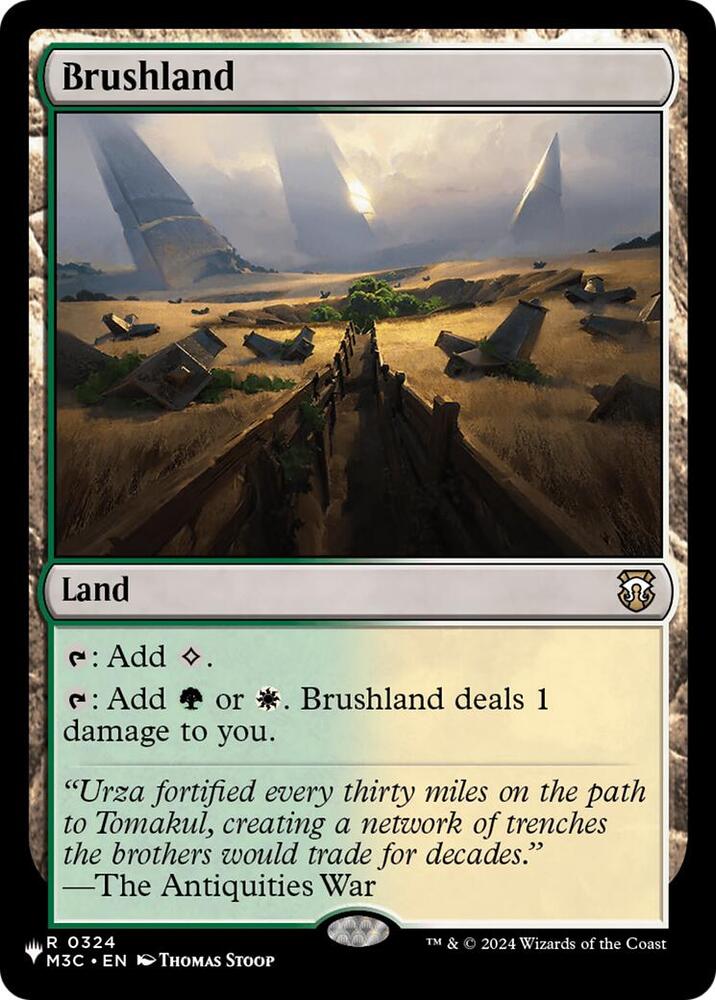Brushland (M3C) [The List Reprints] 324