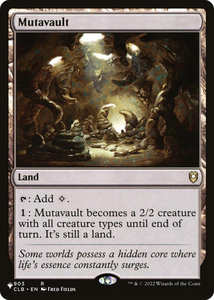Mutavault [The List Reprints] 903