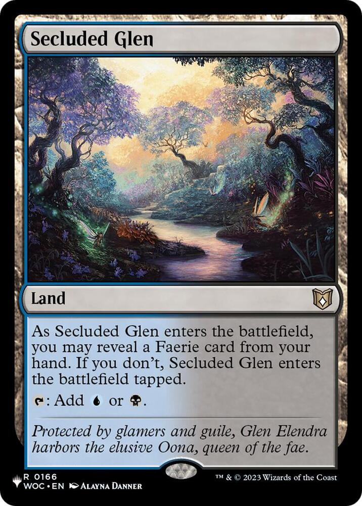 Secluded Glen [The List Reprints] 166