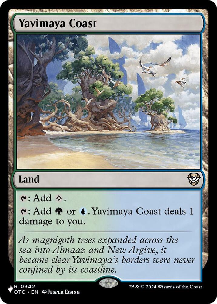 Yavimaya Coast [The List Reprints] 342