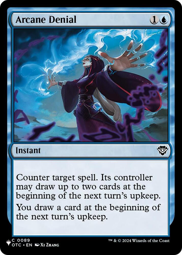 Arcane Denial (OTC) [The List Reprints] 89