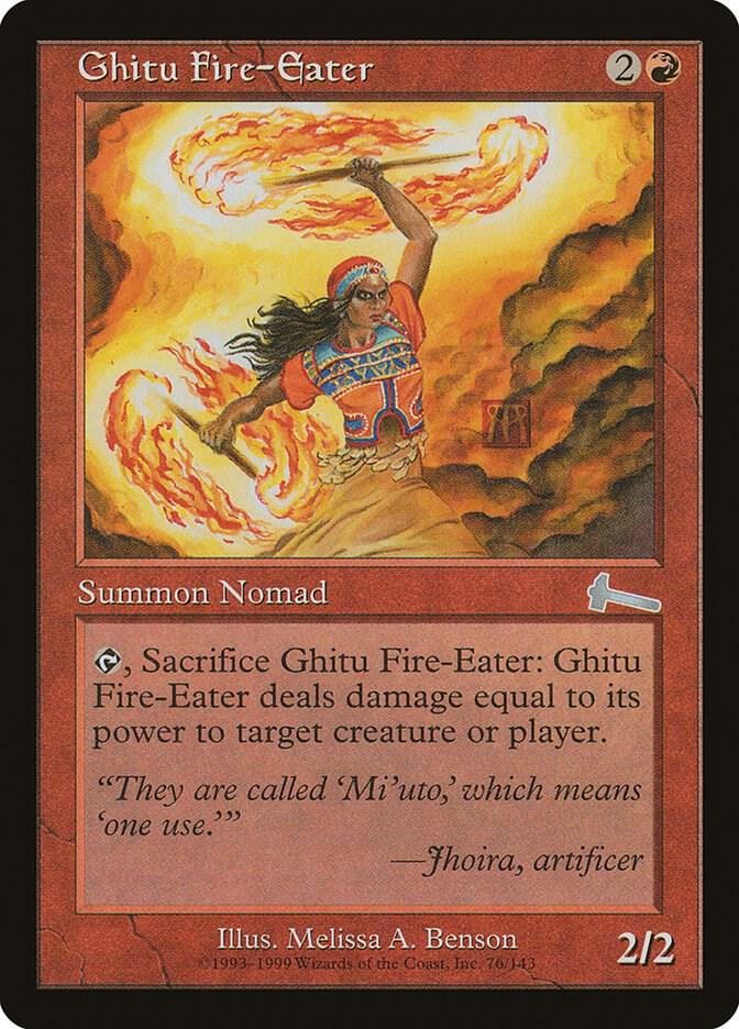 Ghitu Fire-Eater [Urza's Legacy] 76