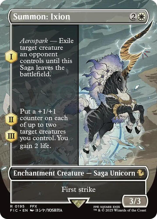 Summon: Ixion (Borderless) [Commander: FINAL FANTASY] 195