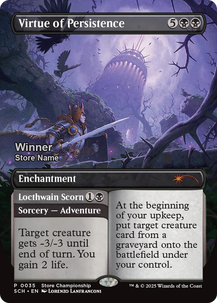 Virtue of Persistence (Winner) [Game Day & Store Championship Promos] 35