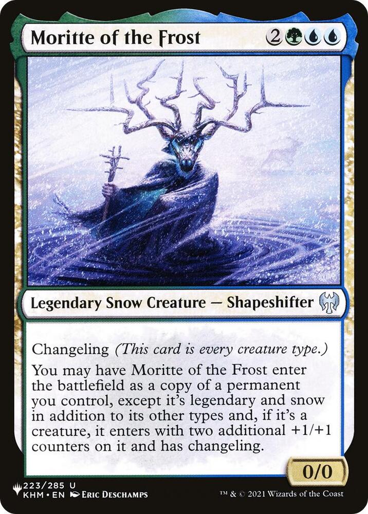 Moritte of the Frost [The List Reprints] 223/285