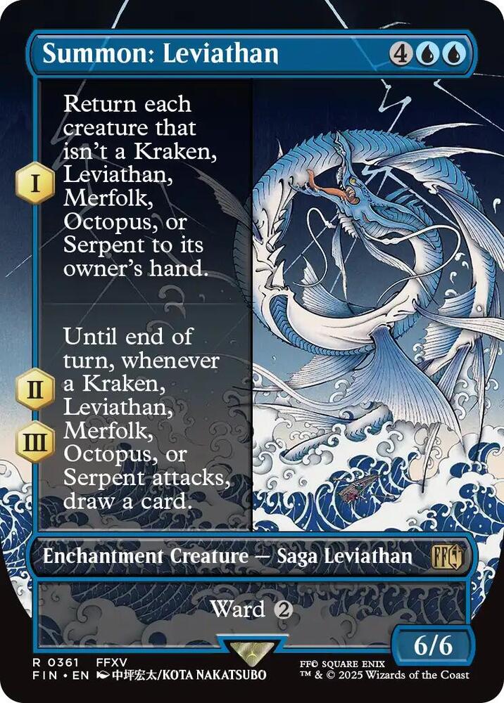 Summon: Leviathan (Borderless) [FINAL FANTASY] 361
