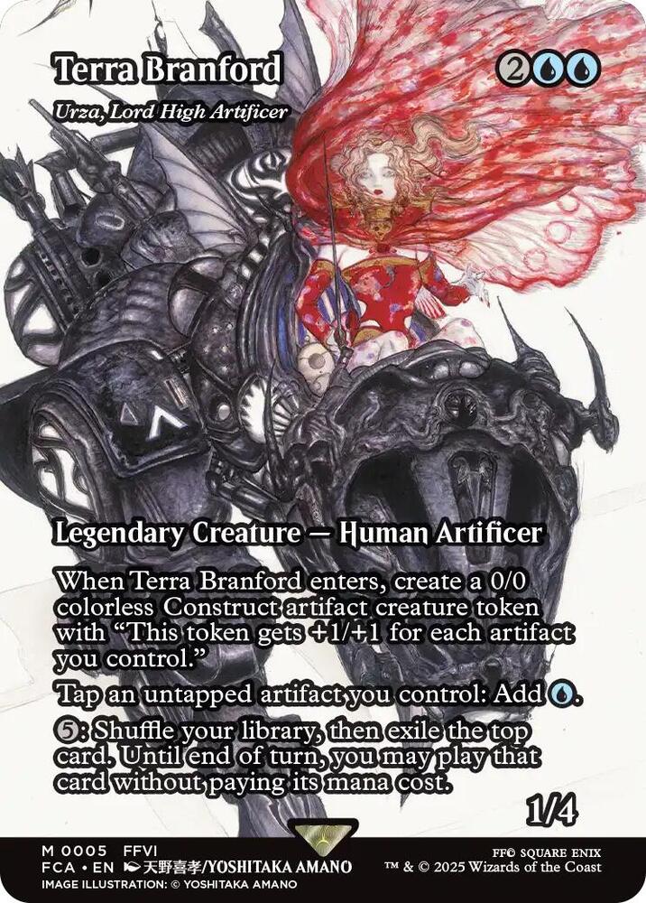 Terra Branford - Urza, Lord High Artificer (Showcase) [FINAL FANTASY: Through the Ages] 5